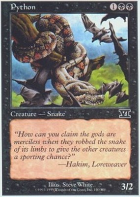 Python-[6th Edition]-Lightly Played, English-1-Regular-MTG
