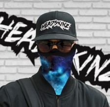 POLAR FLEECE FACE  NECK WARMER - GALAXY Snow, Fishing, Ski, Camping 