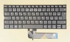 New for Lenovo Yoga 6-13ARE05 6-13ALC6 Keyboard Backlit Czech Slovak Gray black