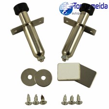 New 2 Pcs Stainless Chrome Door Poppers Trunk Popper Rat Rod Hot Street