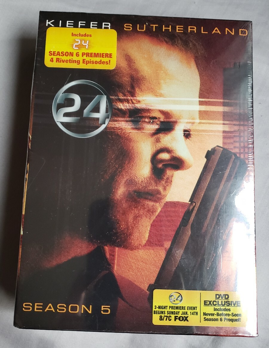 24: Season 5 with Season 6 Premiere (DVD) | eBay