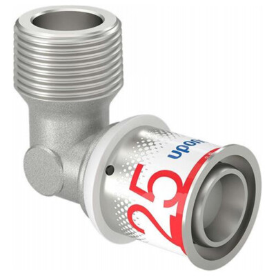 Uponor Übergangswinkel S-Press PLUS 25mm x 3/4''AG, 1070535