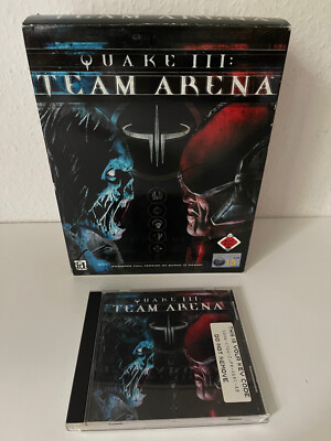 QUAKE III (3) TEAM ARENA - PC BIG BOX - ID SOFTWARE - CIB - GOOD CONDITION