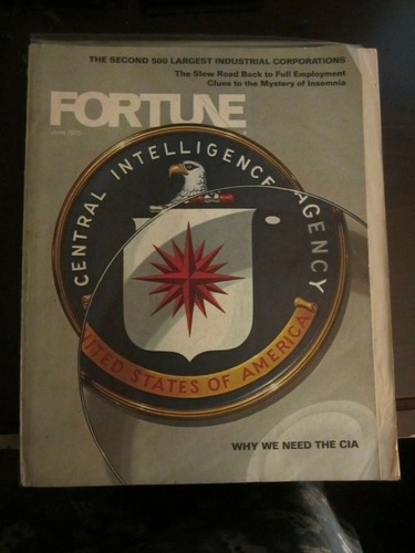 Fortune Magazine June 1975 Why We Need CIA Central Intelligence Agency F6 F11 F9 - Picture 2 of 2