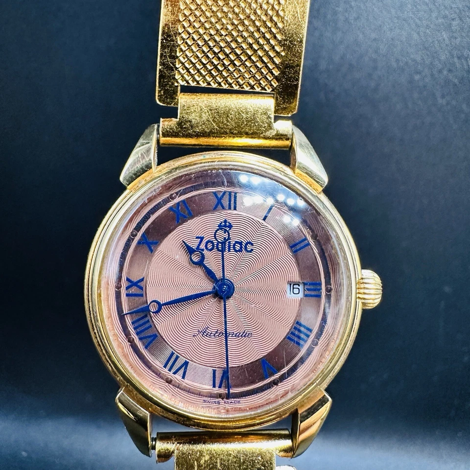 Automatic Zodiac Ladies Swiss watch 18KT Limited Edition 009/500 - Image 4 of 4