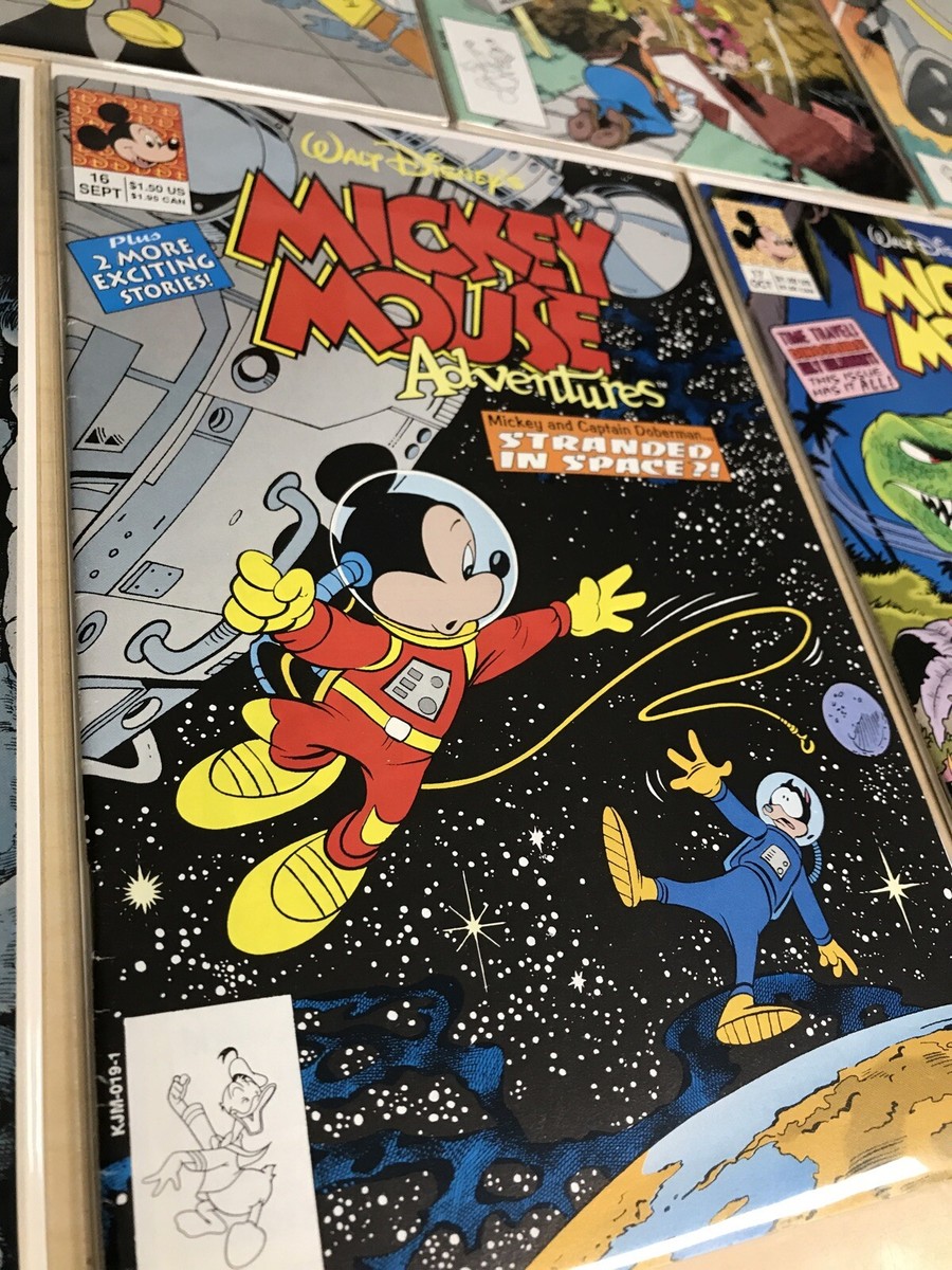 WALT DISNEY'S MICKEY MOUSE ADVENTURES 1,2,3,4,5,6,7,8 (9.6-9.8