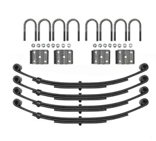 LIBRA 4000lbs 4K Tandem Trailer Axle Suspension Kit 2000 lbs Leaf Spring & Ubolt