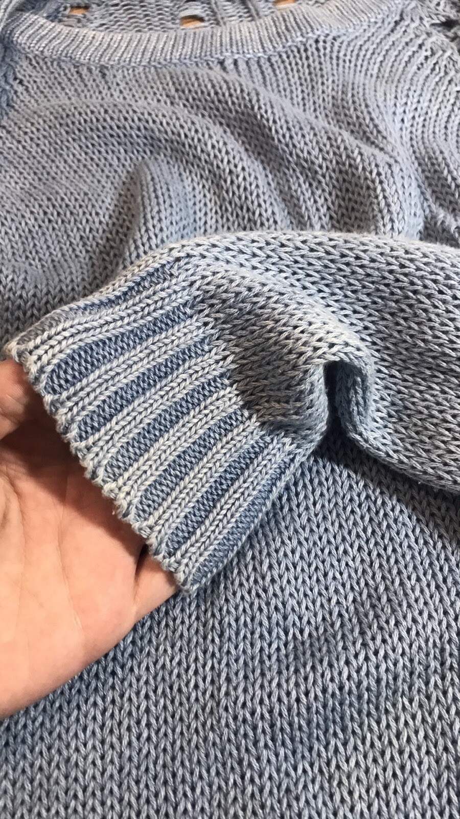 ✨Rag & Bone✨ Loose/Open Knit Sweater Size Small E… - image 7