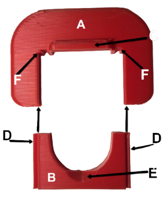 Stop 500 X Supporto Per Impugnatura Minelab Equinox 800 E 600 - Accessorio Nero Per Riporre O Trasportare Il Metal Detector | Prodotto Nel Regno Unito Kit Bilanciere Minelab - Foto 10