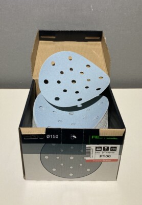 Festool Schleifscheiben STF D150/16 P100 200 Stück 496978