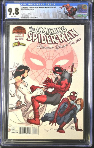 CGC 9.8 Limited The Amazing Spider-Man: Renew Your Vows #2 Pasqual Ferry Variant