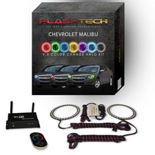 RGB Multi Color LED Halo kit with Wifi App for 08-12 Chevrolet Malibu Headlights