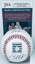 Tim Kurkjian ESPN Ford Frick signed HOF Logo Baseball Ball autographed Rare JSA