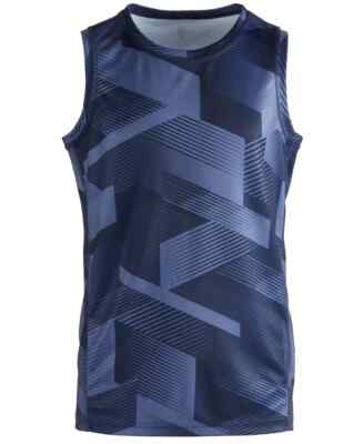 ID IDEOLOGY Big Boys Graphic Crush Tank Indigo Sea Size L