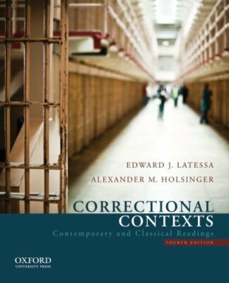 Correctional Contexts by Edward J Latessa