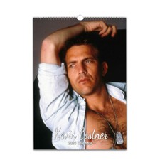 Kevin Costner 2027/28 Personalised Calendar | Choose start month