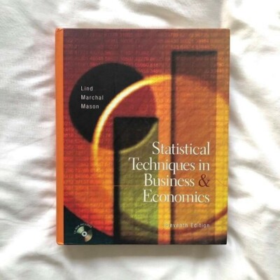 Statistical Techniques in Business & Economics, Douglas A. Lind. | With CD