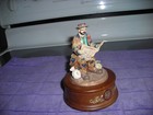 Emmett Kelly "Good Times" Music Box with winding key mechanism — photo 1