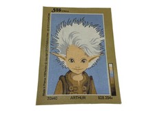 Seg De Paris Arthur Needlepoint Tapestry Canvas 9in By 13in France Boy