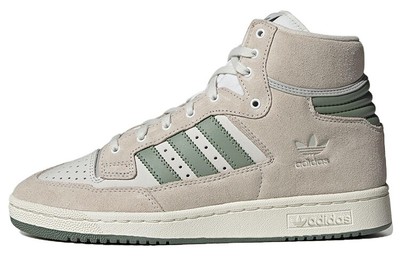 Adidas Centennial 85 Hi White Silver Green-GY2537