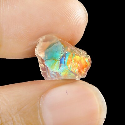 Top Grade Natural Madagascar Rainbow Moonstone Faceted Quality Loose Stone  AM20