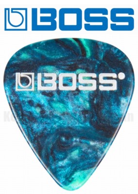 Boss BPK-72-OT OM OH OCEAN TURQUOISE Gitarren-Plektren x 6 oder 12 Plektren Neu