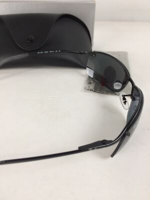 Open Box Ray-Ban RB3183 Sunglasses, Black Frame, Grey Gradient
