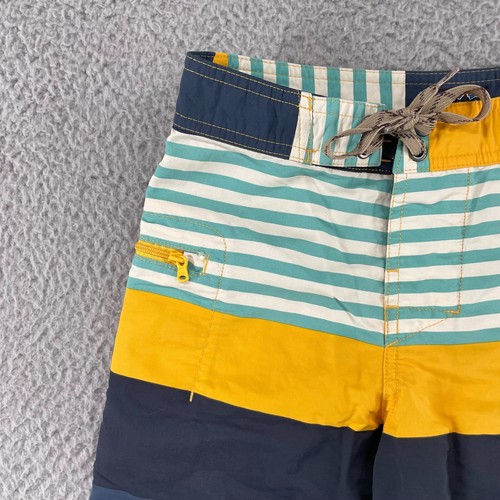 Patagonia Wavefarer Boardshorts Boys Size 8 Blue Surf Beach Swim Shorts - Picture 2 of 13