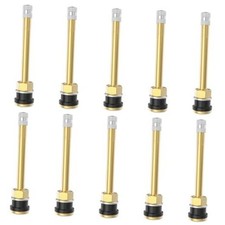 10 Piece TR572 Brass Valve Stems for Commercial Vehicles. Fits TR572 10pcs