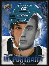 2025-26 Upper Deck William Eklund UD Portraits Speckle #P-15