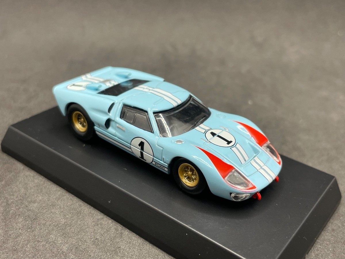 Kyosho 1/64 USA collection Gulf Ford GT40 Mk2 #1 Le Mans diecast