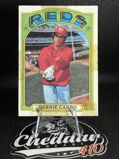 Sharp 1972 Topps #463 Bernie Carbo Cincinnati Reds Baseball Card-GD-VG