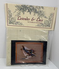 Lavender Lace Second Angel Of Freedom Victorian Designs Cross Stitch New