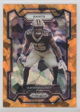 2023 Panini Prizm Rookies Orange Ice Prizm Isaiah Foskey #373 0j7s