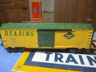 Vintage Lionel Reading Lines Box Car O Gauge Yellow Green 6-9440 LTD Edition — photo 2
