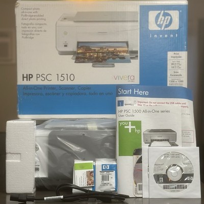HP PSC 1510 All-in-One Printer Scanner Copier Inkjet Brand  - New Open Box