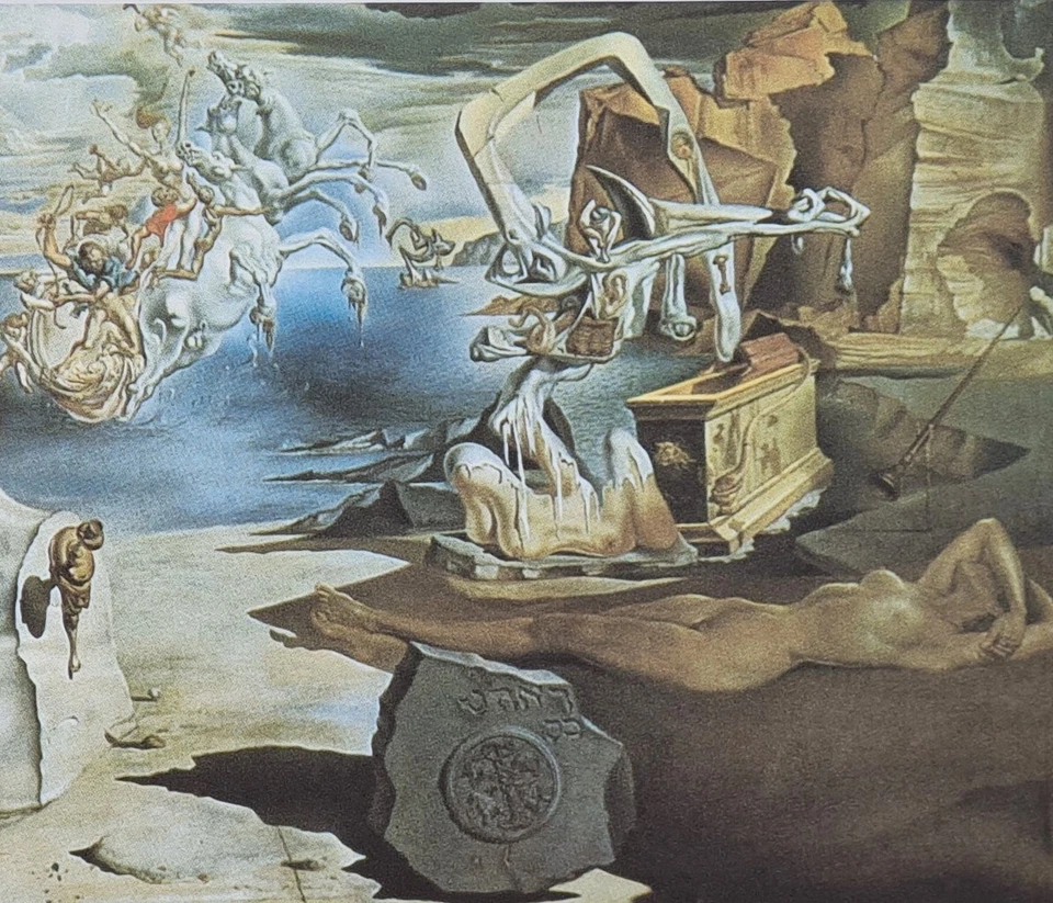 SALVADOR DALI * The Apotheosis of Homer * 65 x 50 cm * signed lithograph*limited - Bild 4 von 4