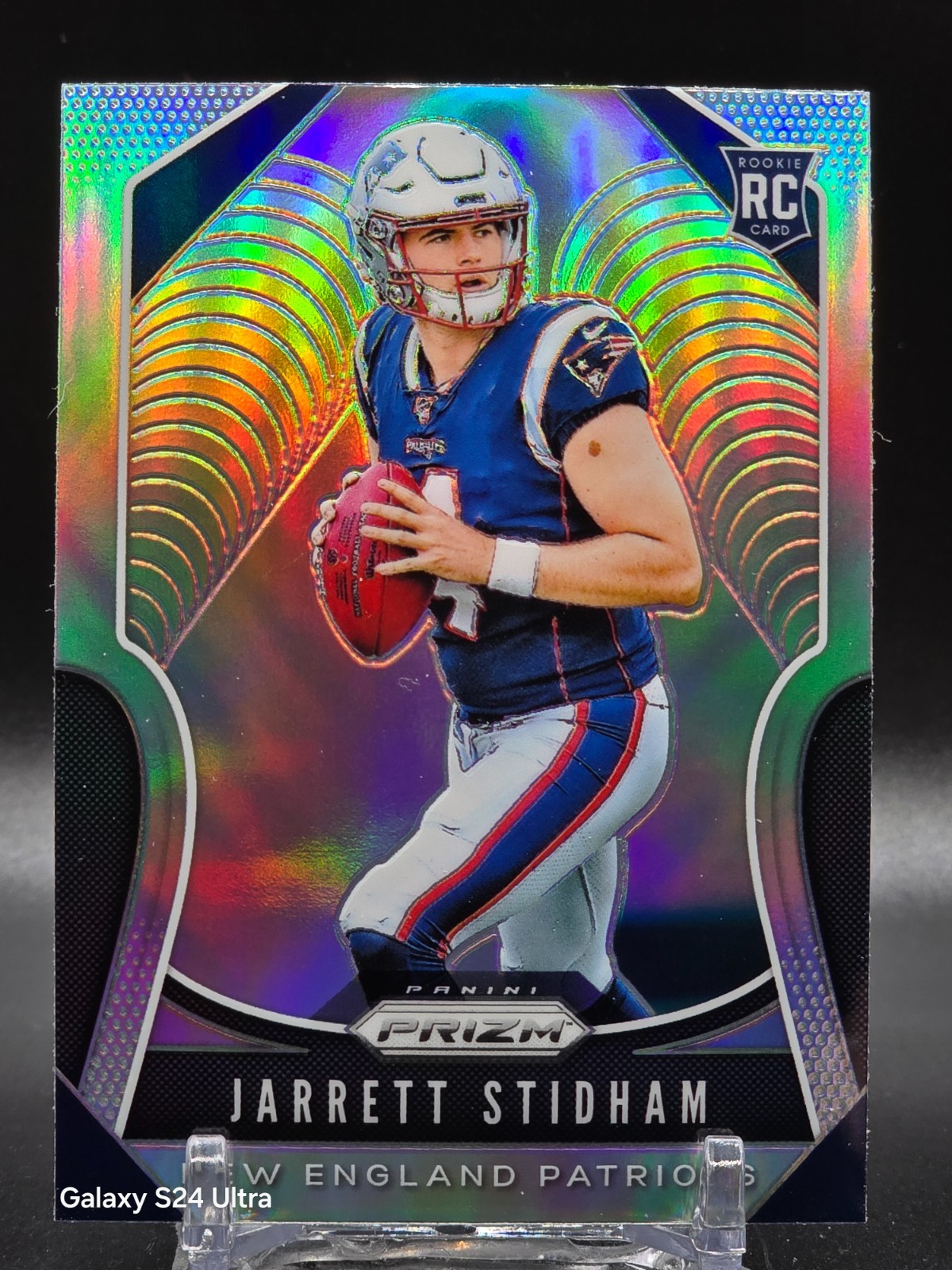 2019 Panini Prizm - Rookies Jarrett Stidham #308 Silver Prizm (RC)