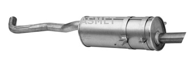 ASMET 12.033 Rear Muffler for BMW
