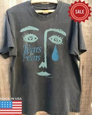 Tears For Fears Shirt, Tears For Fears Band Charcoal Cotton T-shirt Unisex SA642