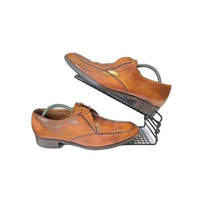 Barker of Earls Barton elegante braune Leder-Derbyschuhe UK-Größe 9,5 formell 