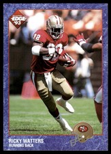 Ricky Watters 1993 Collector's Edge #224 49ers NFL READ FREE SHIP AutographDen