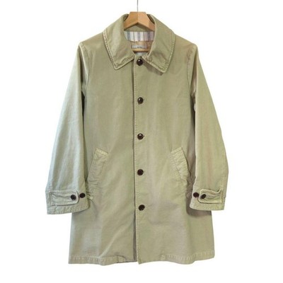 VISVIM 16SS HERGE COAT DMGD CHINO Khaki Men's Sz 1 Vintage Look #FF ACA