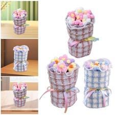 Crochet Flowers Bouquet Preserved Flower Graduation Flower Bouquet Artificial