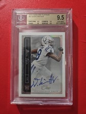 ?BGS 9.5 #1/5 DEON CAIN DEON CAIN 2018 PANINI ONE ON CARD ROOKIE AUTO RC. rookie card picture