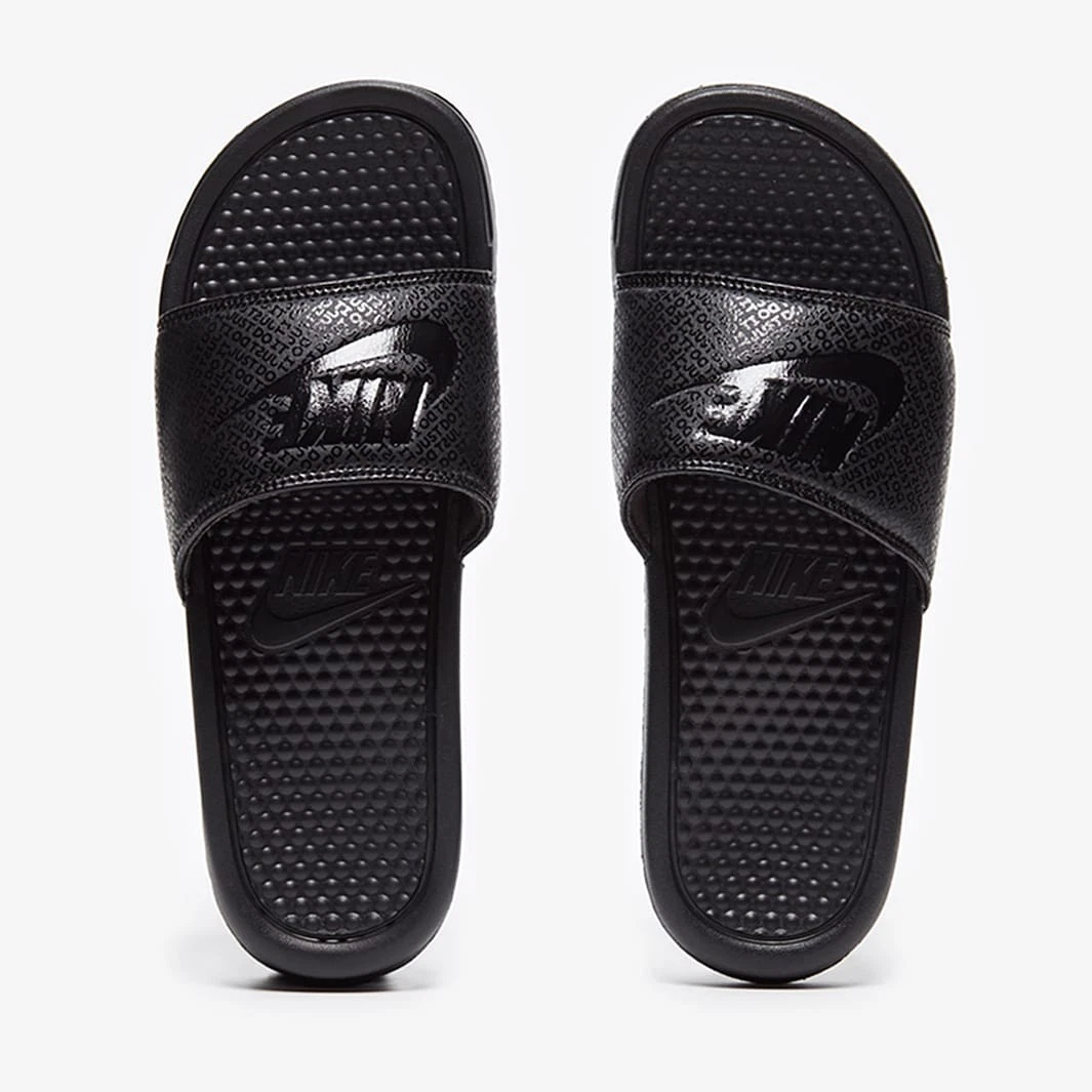 Nike Benassi JDI Mens Sliders Sandals 'Triple Black' UK 10, 11, 12 RRP £38