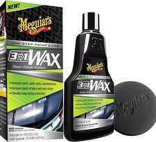 Meguiar's 3 In 1 Wax - Advanced Cleaner Wax that Blends Defect and Scratch Remov