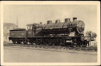 Postcard French Railway, Chemin de Fer de Paris a Orleans, Steam Locomotive - 3526618