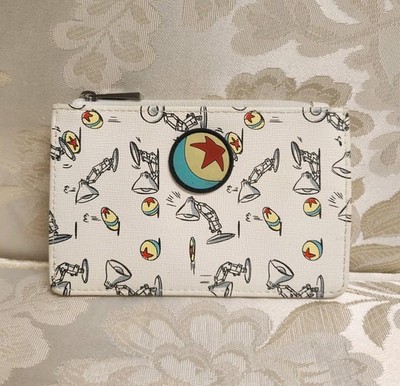 Disney Pixar Lamp Ball  Cardholder Zip Wallet Bioworld 