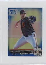 2017 Bowman Chrome Minis 70th Anniversary Logo Refractor 20/70 Sam Coonrod 11pj